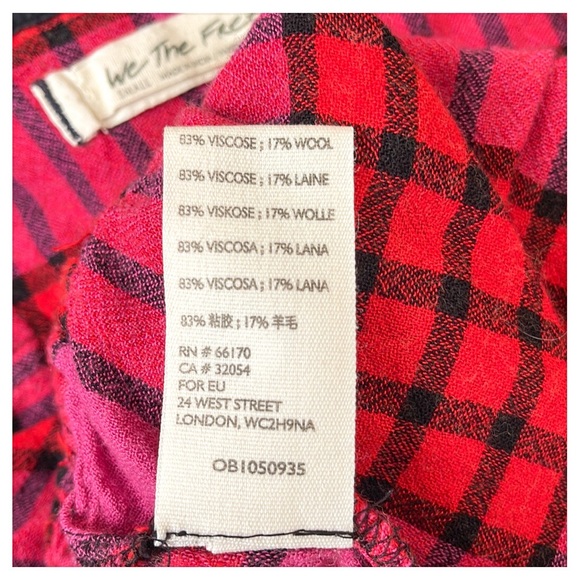 💕We the free button down flannel shirt-size S💕 - Picture 6 of 16